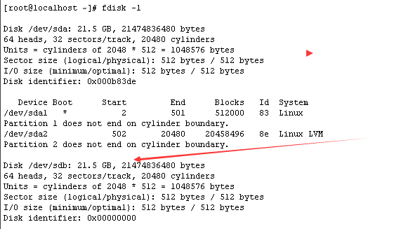 Linux系统挂载新硬盘操作流程